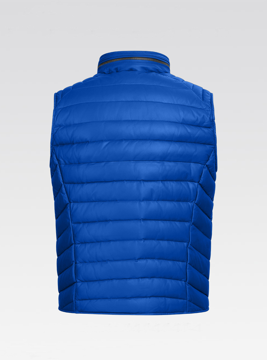 Heinz Bauer Cabriolederweste Monoposto trueblue