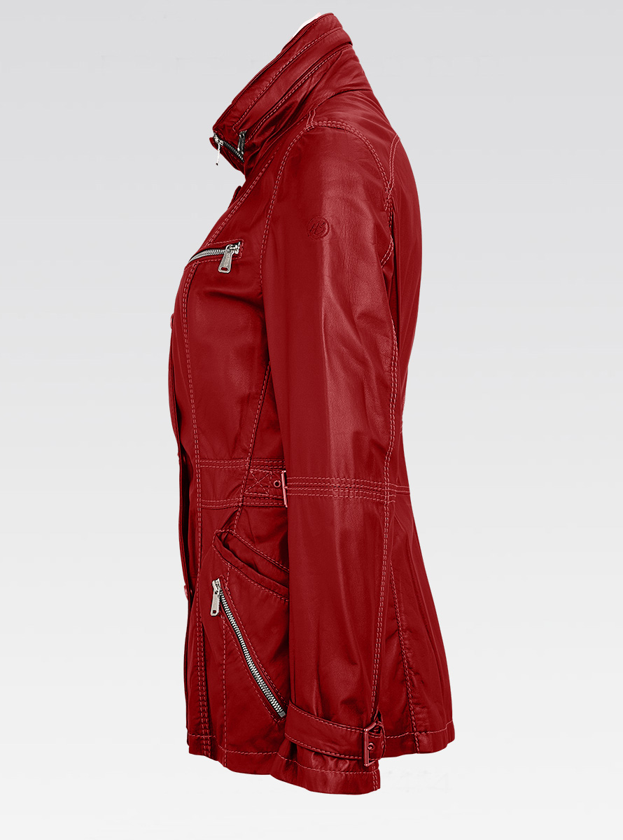 Heinz Bauer Cabriojacke Bluefire rot