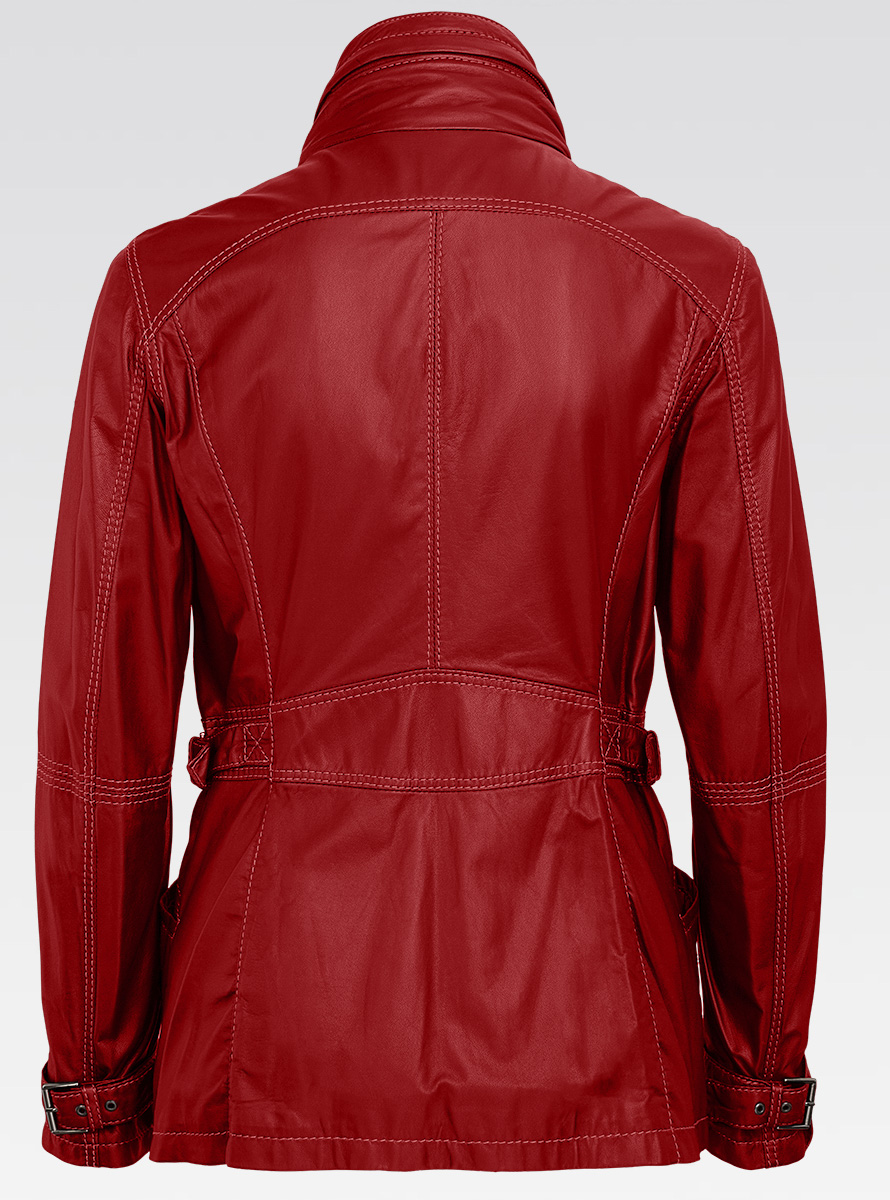 Heinz Bauer Cabriojacke Bluefire rot