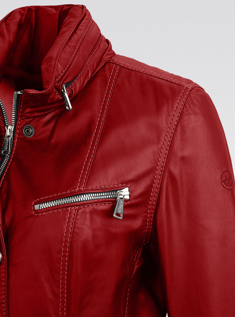 Heinz Bauer Cabriojacke Bluefire rot
