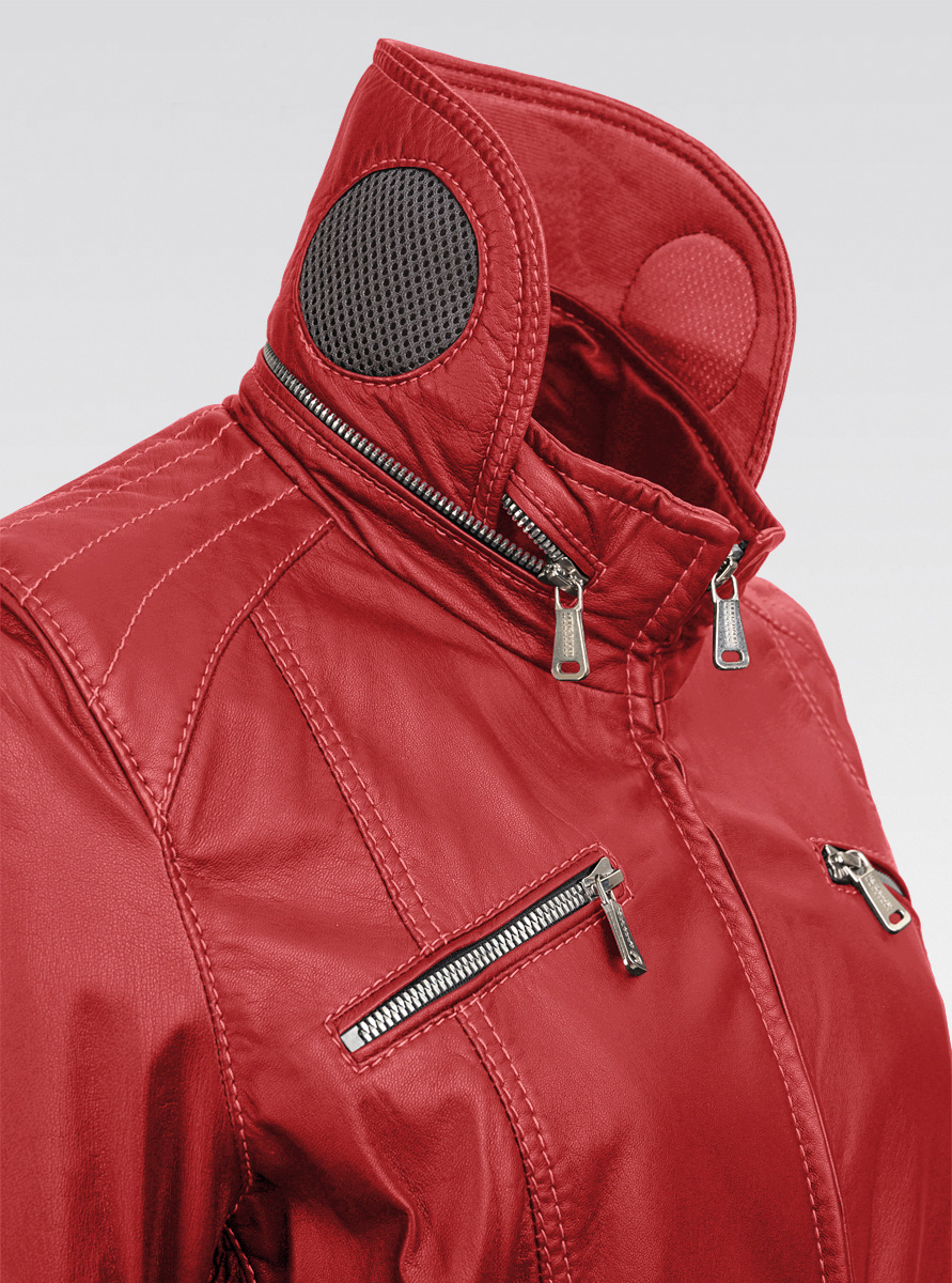 Heinz Bauer Cabriojacke Top Gear rot