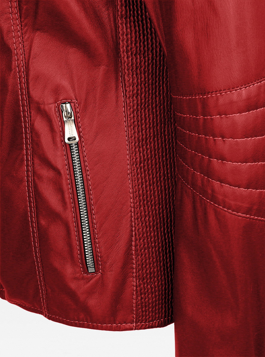Heinz Bauer Cabriojacke Top Gear rot