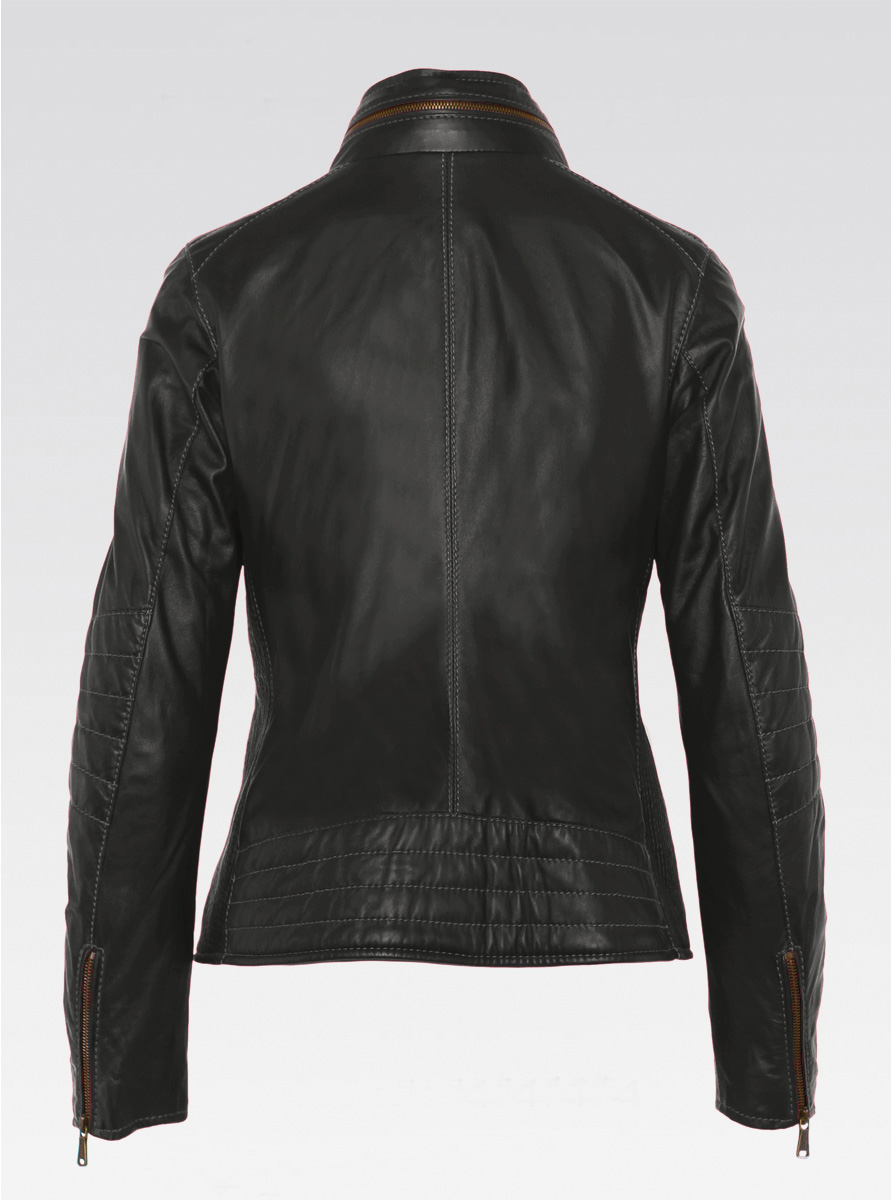 Heinz Bauer Cabriolederjacke Top Gear schwarz