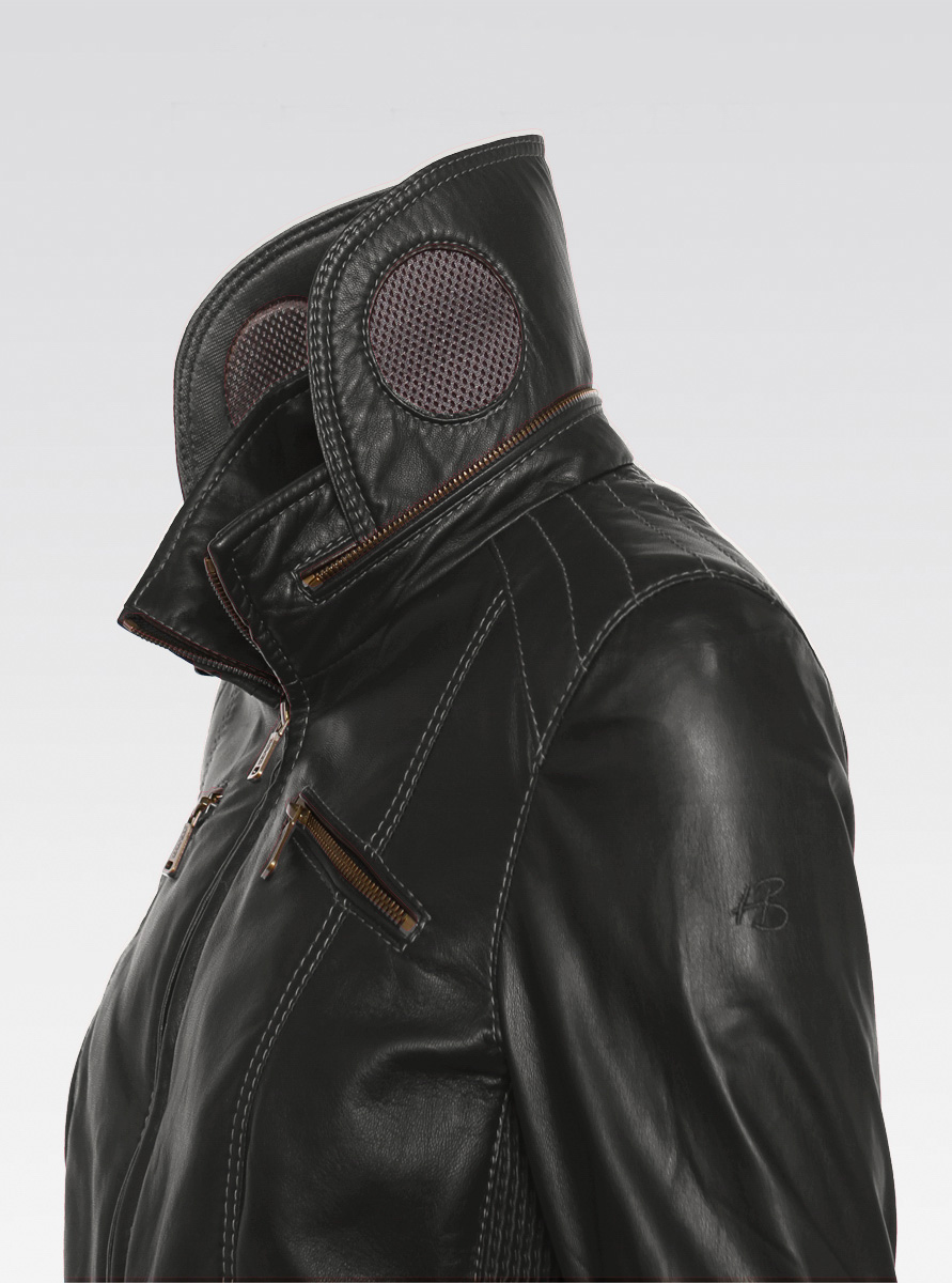 Heinz Bauer Cabriolederjacke Top Gear schwarz