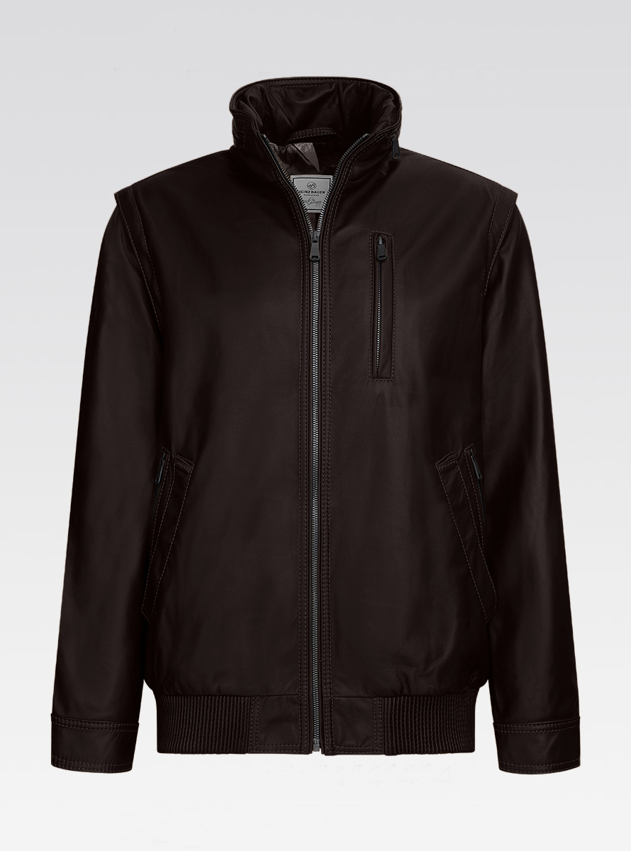 Heinz Bauer Cabriojacke Gruman braun