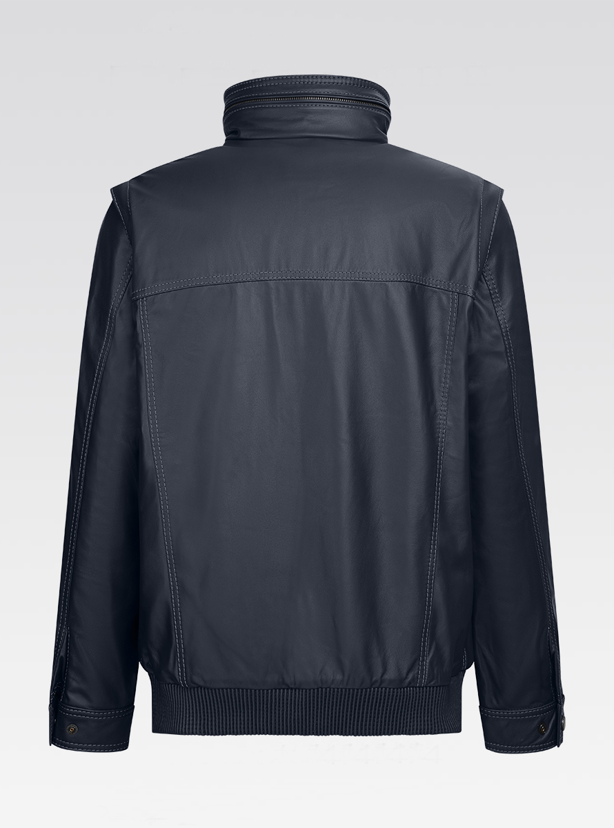 Heinz Bauer Cabriolederjacke Gruman marine