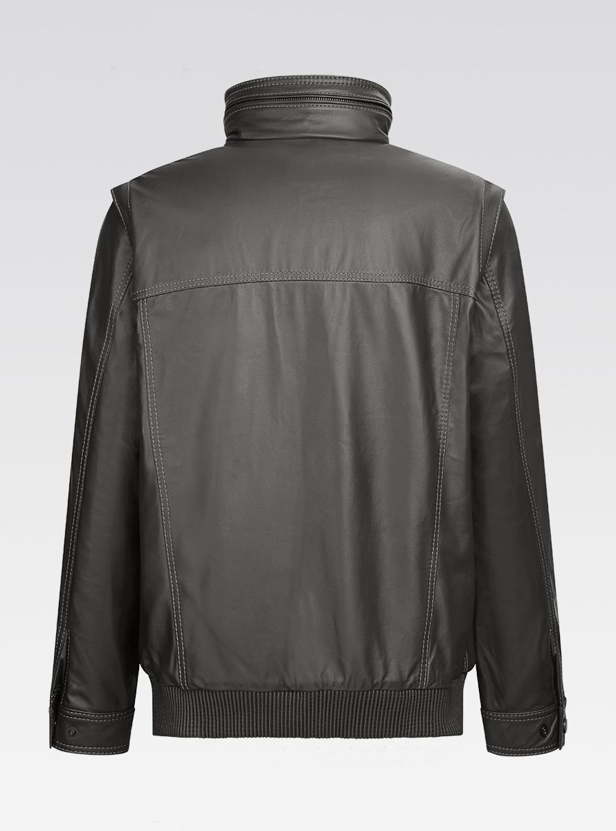 Heinz Bauer Cabriolederjacke Gruman schwarz