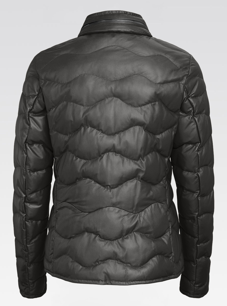 Heinz Bauer Cabriolederjacke Monterey schwarz