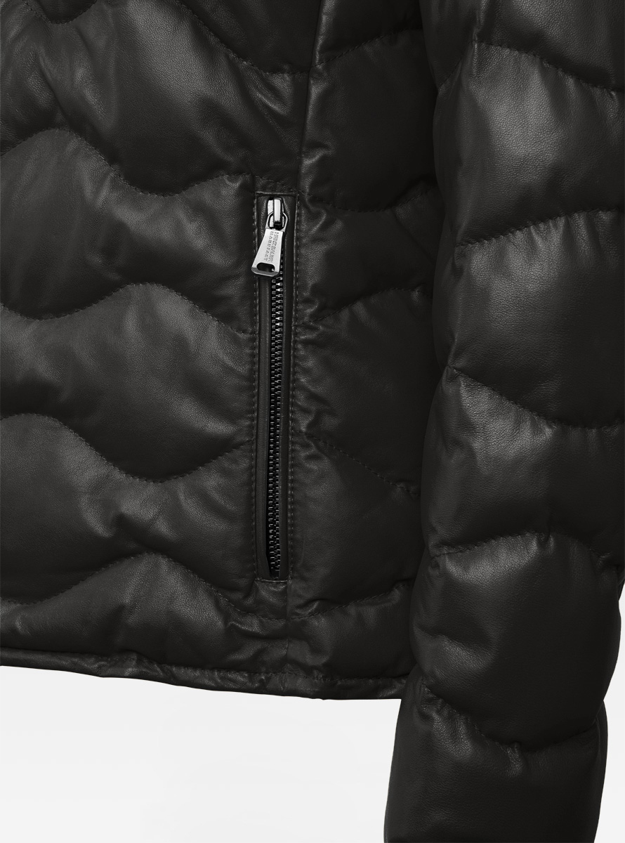 Heinz Bauer Cabriolederjacke Monterey schwarz