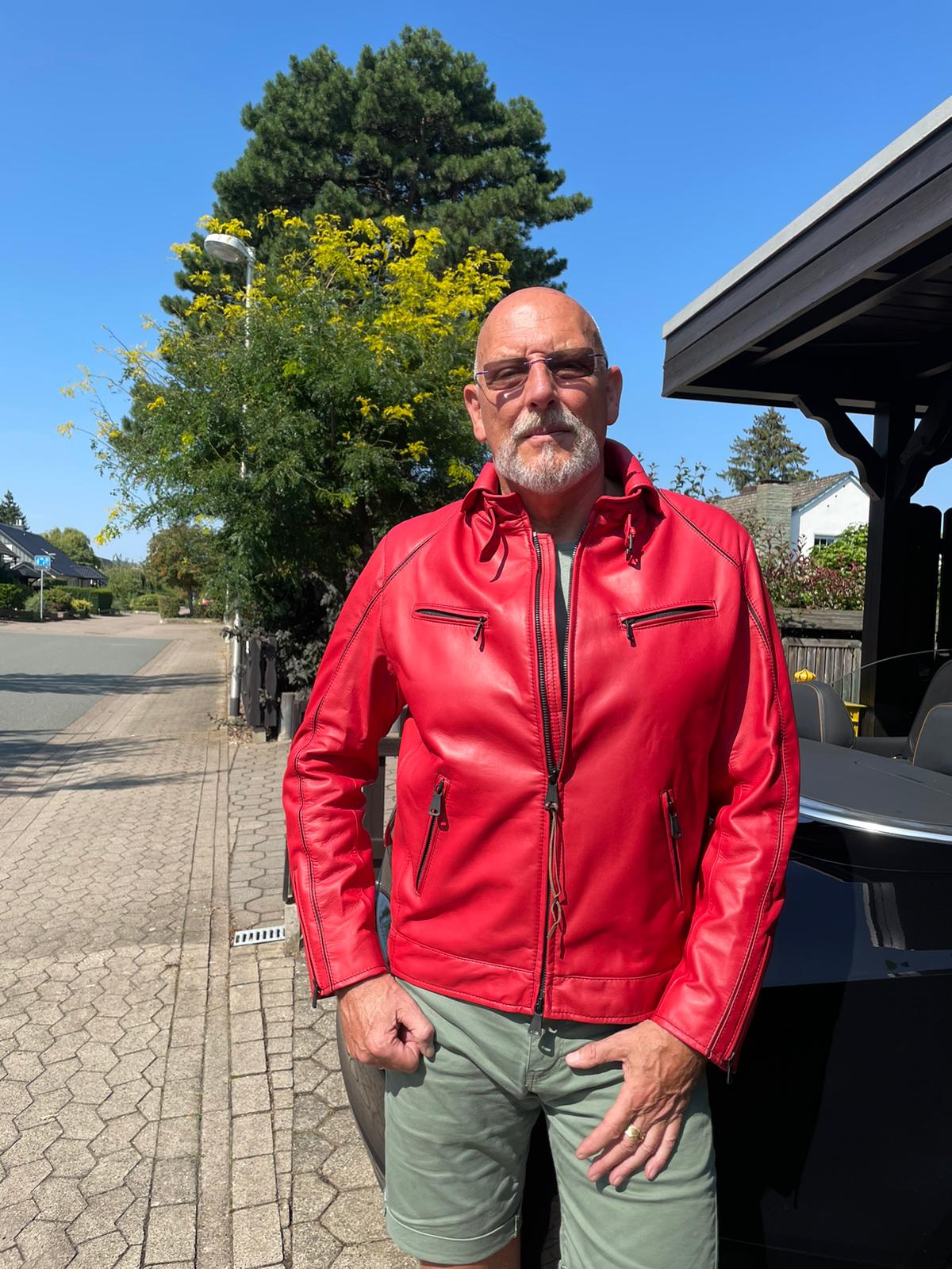 Roadman Lammnappa dream rot/schwarz – Bild 3