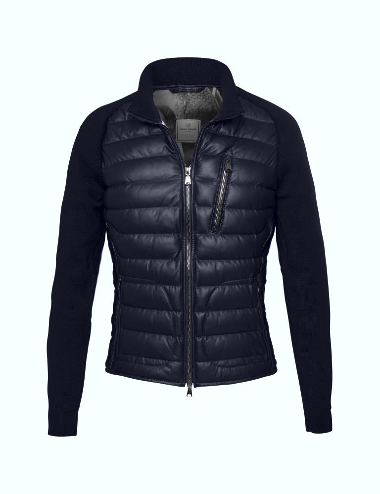 White Pearl Kaschmir/Lammnappa soft navy