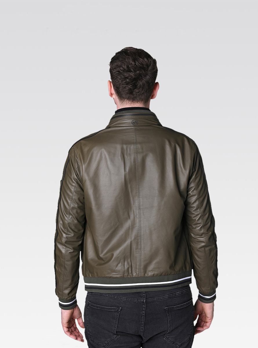 Heinz Bauer Cabriojacke LS Racing avocado