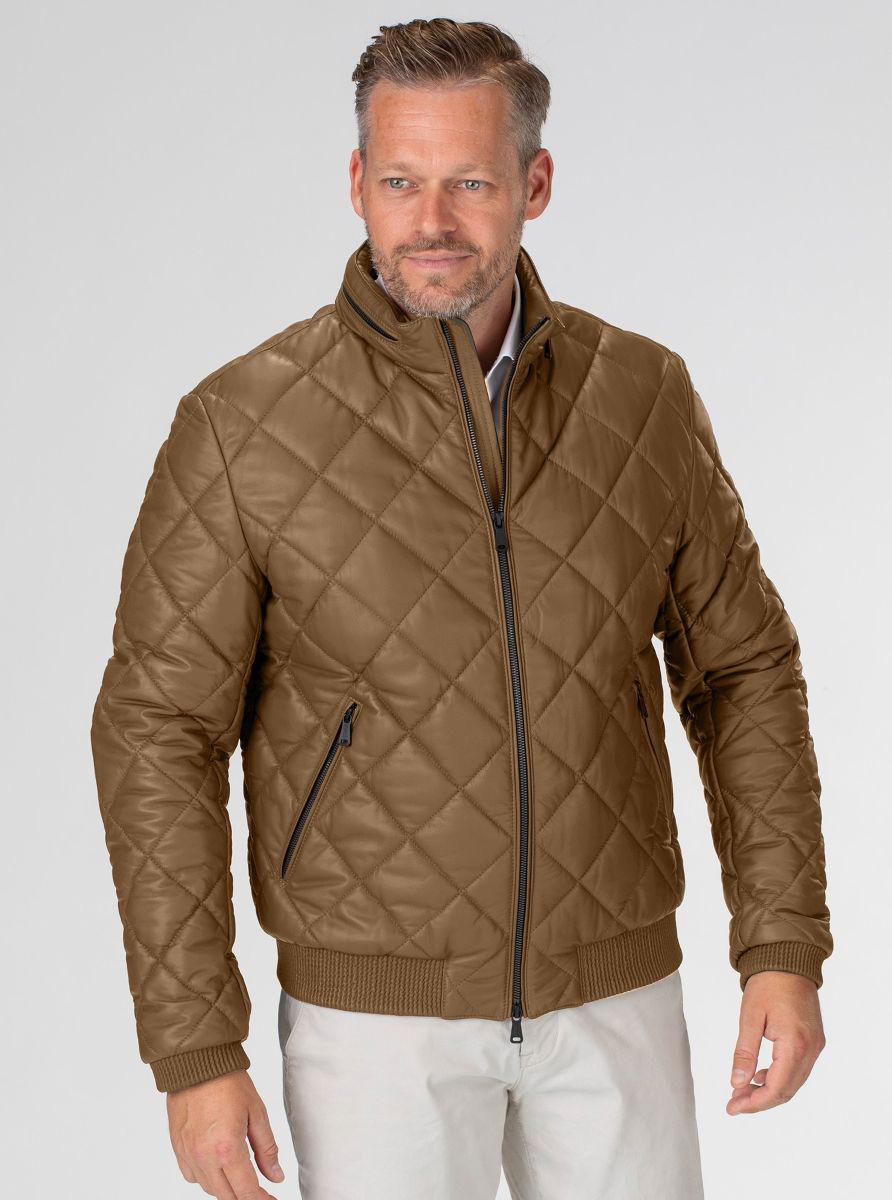 Heinz Bauer Cabriolederjacke Estoril bronze
