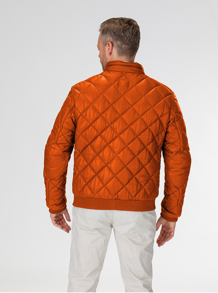 Heinz Bauer Cabriolederjacke Estoril orange