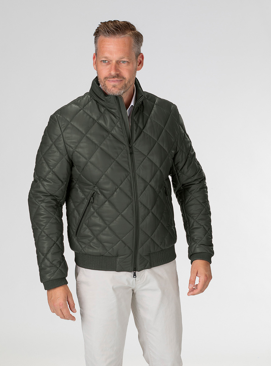 Heinz Bauer Cabriolederjacke Estoril oliv