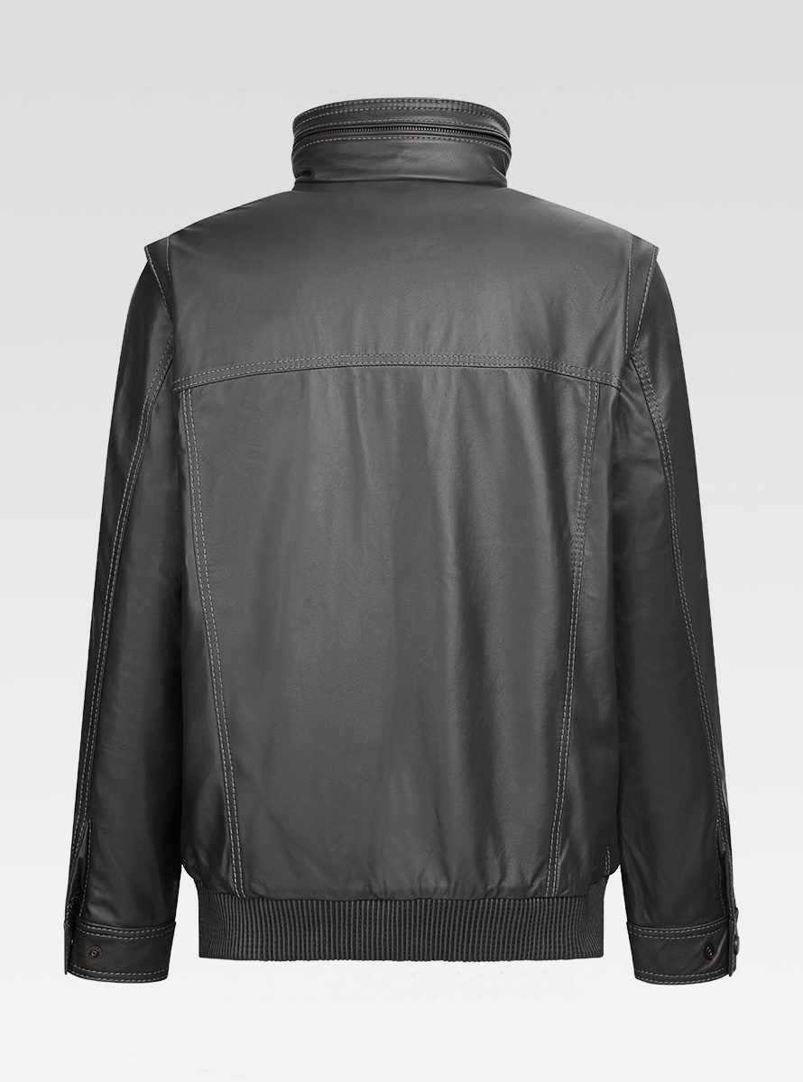 Heinz Bauer Cabriolederjacke Gruman schwarz