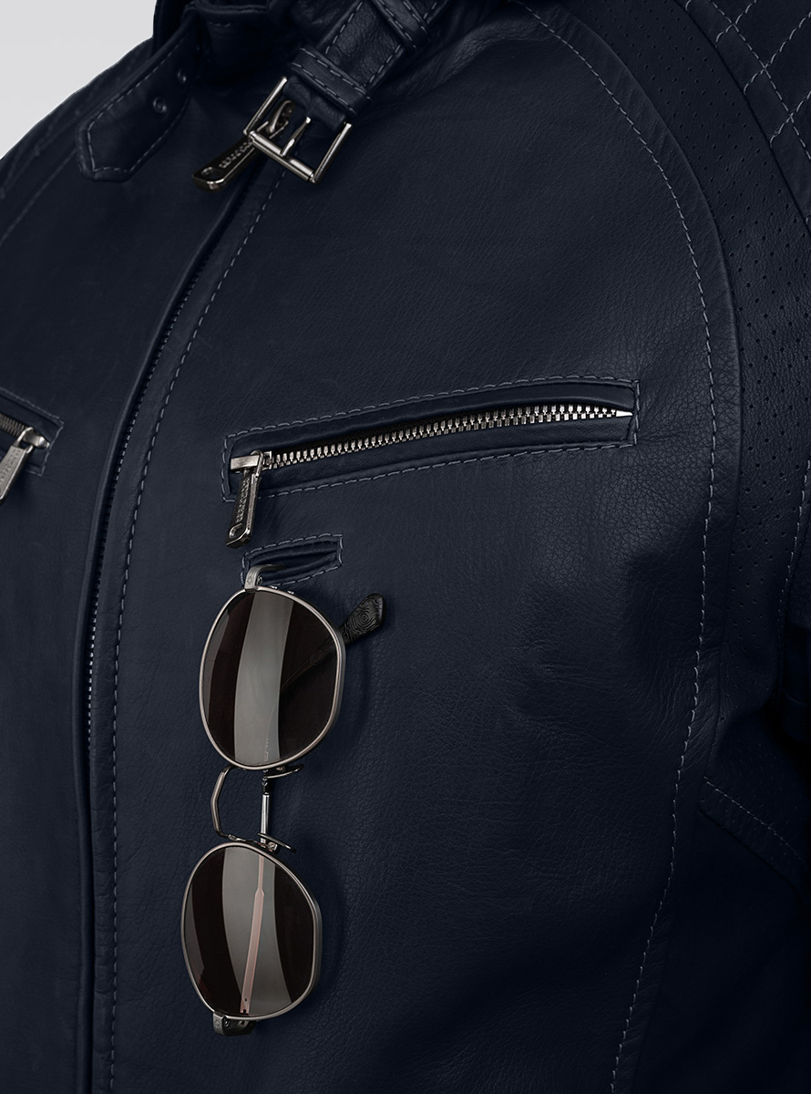 Heinz Bauer Cabriojacke Sao Paulo dunkelblau