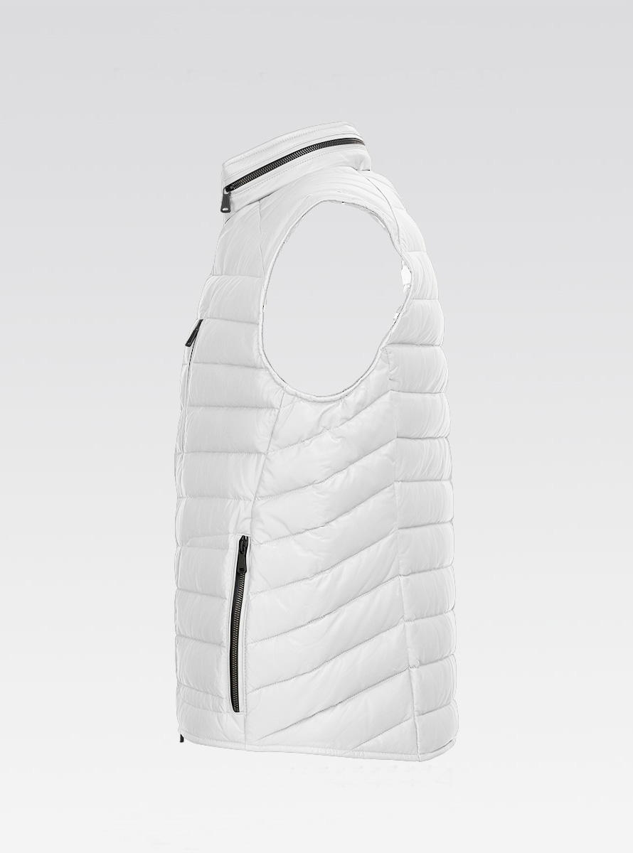 Heinz Bauer Cabriolederjacke Monoposto weiss