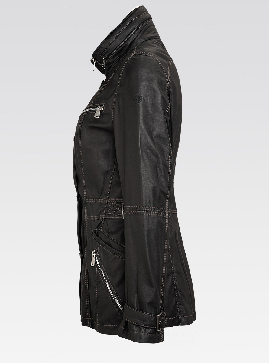 Heinz Bauer Cabriojacke Blue Fire schwarz