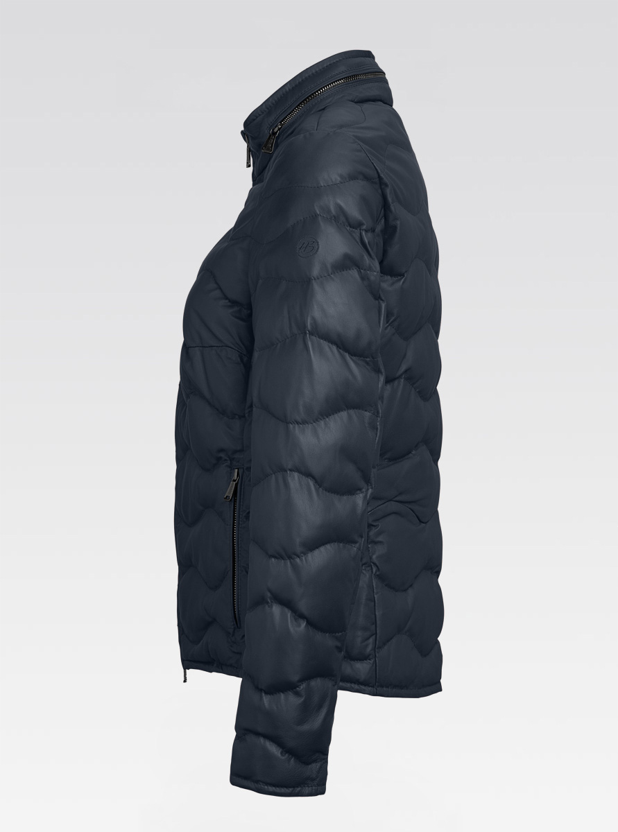 Heinz Bauer Cabriolederjacke Monterey dunkelblau