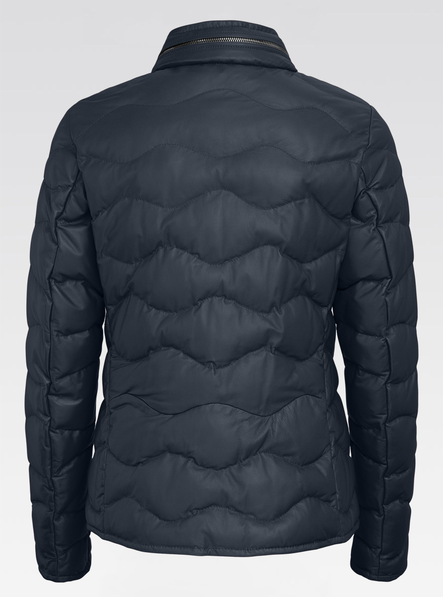 Heinz Bauer Cabriolederjacke Monterey dunkelblau