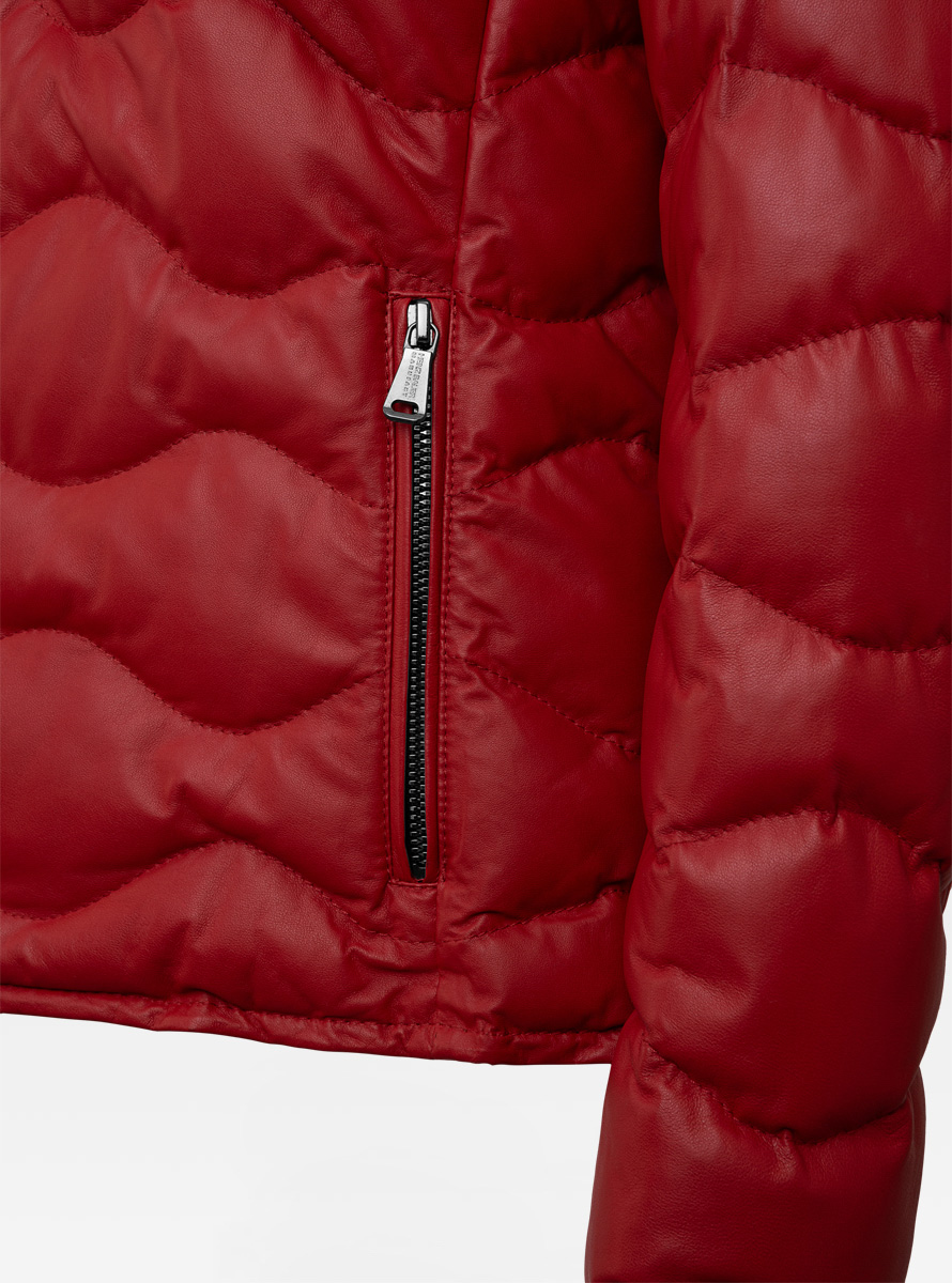 Heinz Bauer Cabriojacke Monterey rot