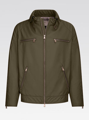 Heinz Bauer Lederjacke Modell Sebring Lammnappa dream avocado
