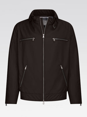 Heinz Bauer Lederjacke Modell Sebring Lammnappa braun