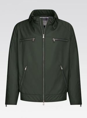 Heinz Bauer Lederjacke Modell Sebring Lammnappa dream oliv