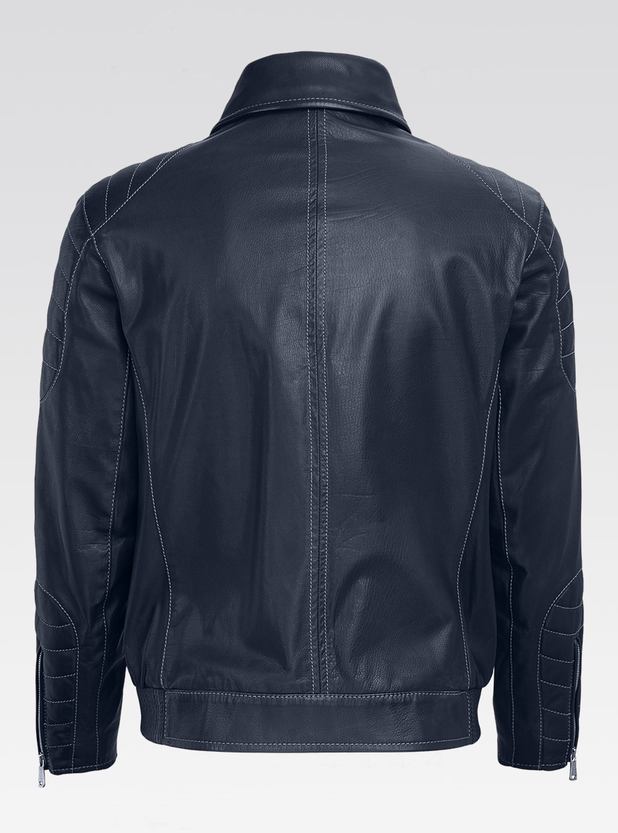 Heinz Bauer Cabriojacke Sebring Kalb marine