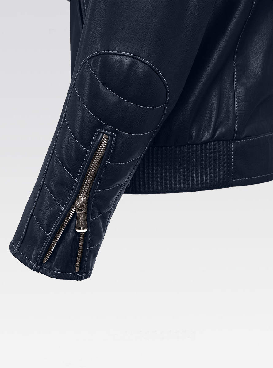 Heinz Bauer Cabriojacke Sebring Kalb marine