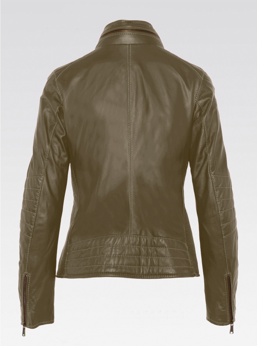 Heinz Bauer Cabriolederjacke Top Gear avocado