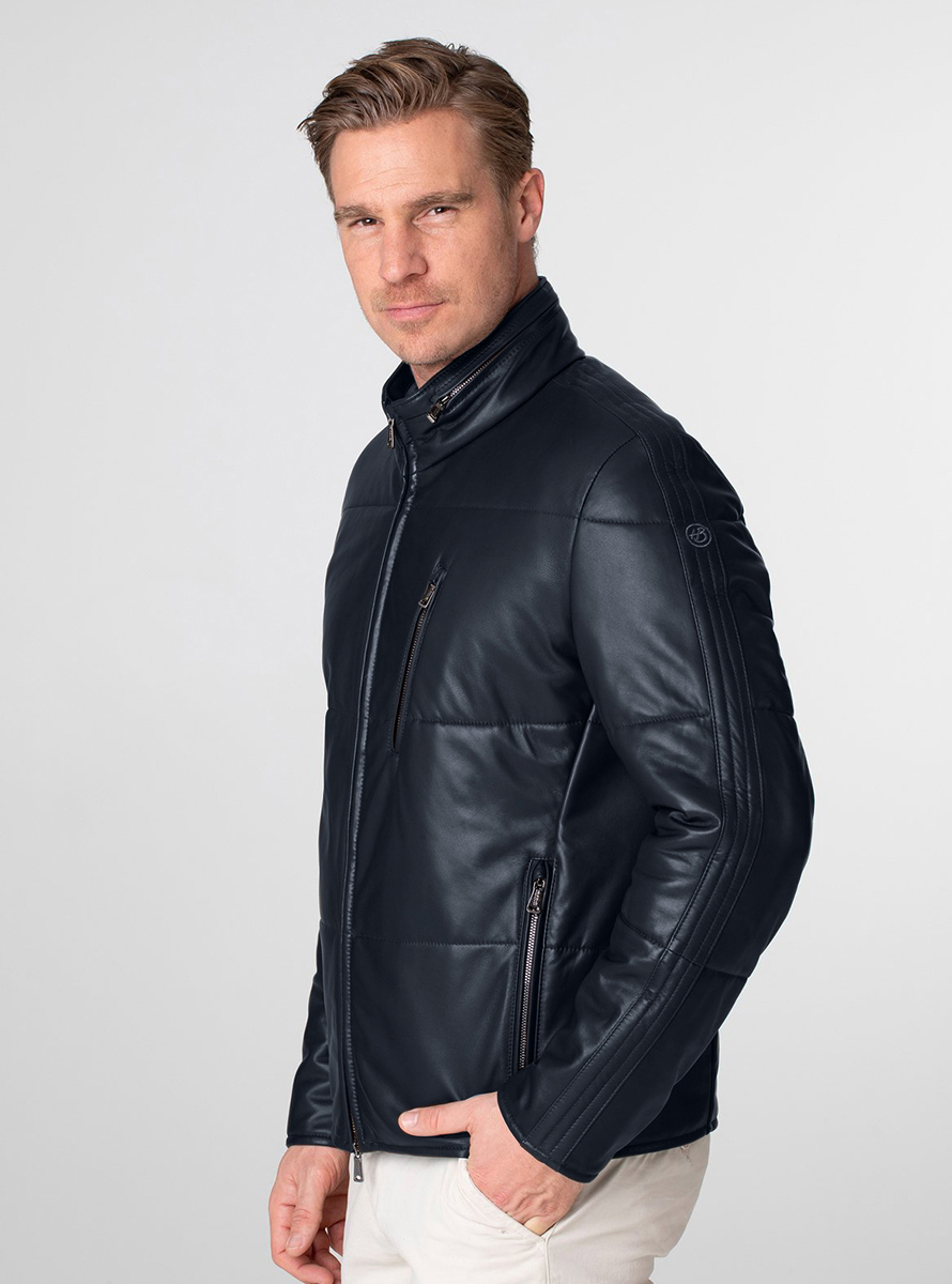 Heinz Bauer Cabriojacke Avus dunkelblau