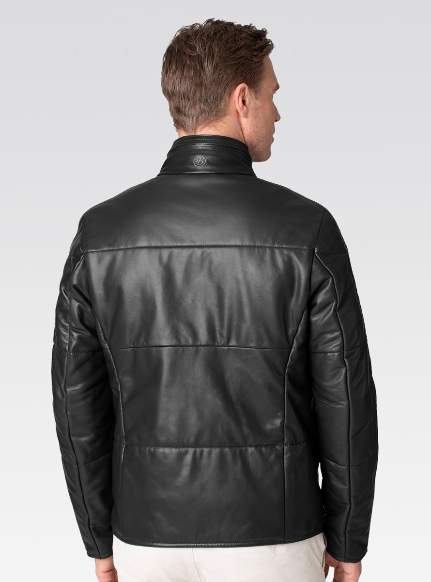 Heinz Bauer Cabriolederjacke Avus schwarz