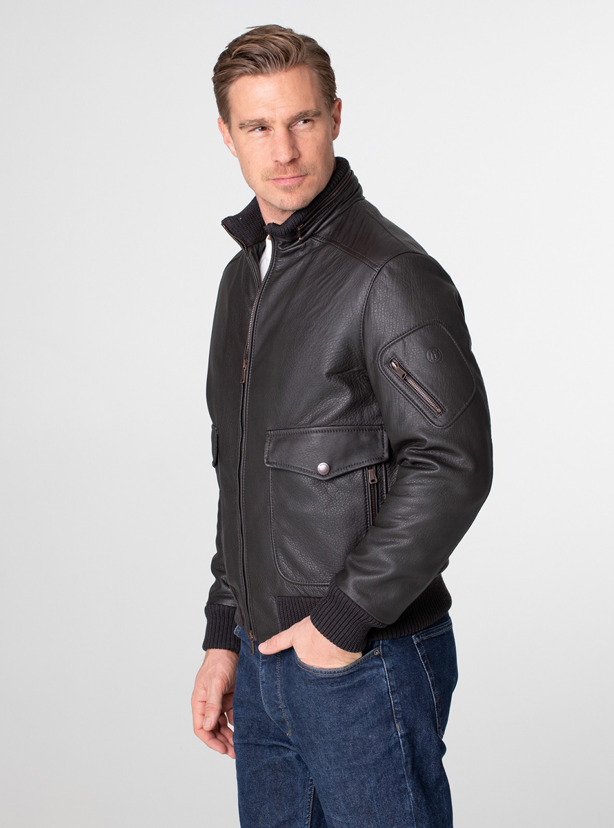 Heinz Bauer Cabriojacke Goodwood braun