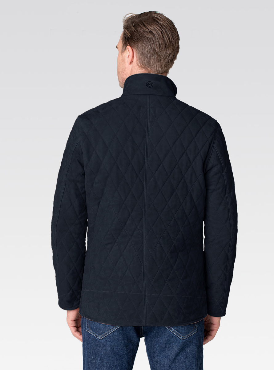 Heinz Bauer Cabriolederjacke Devon dunkelblau