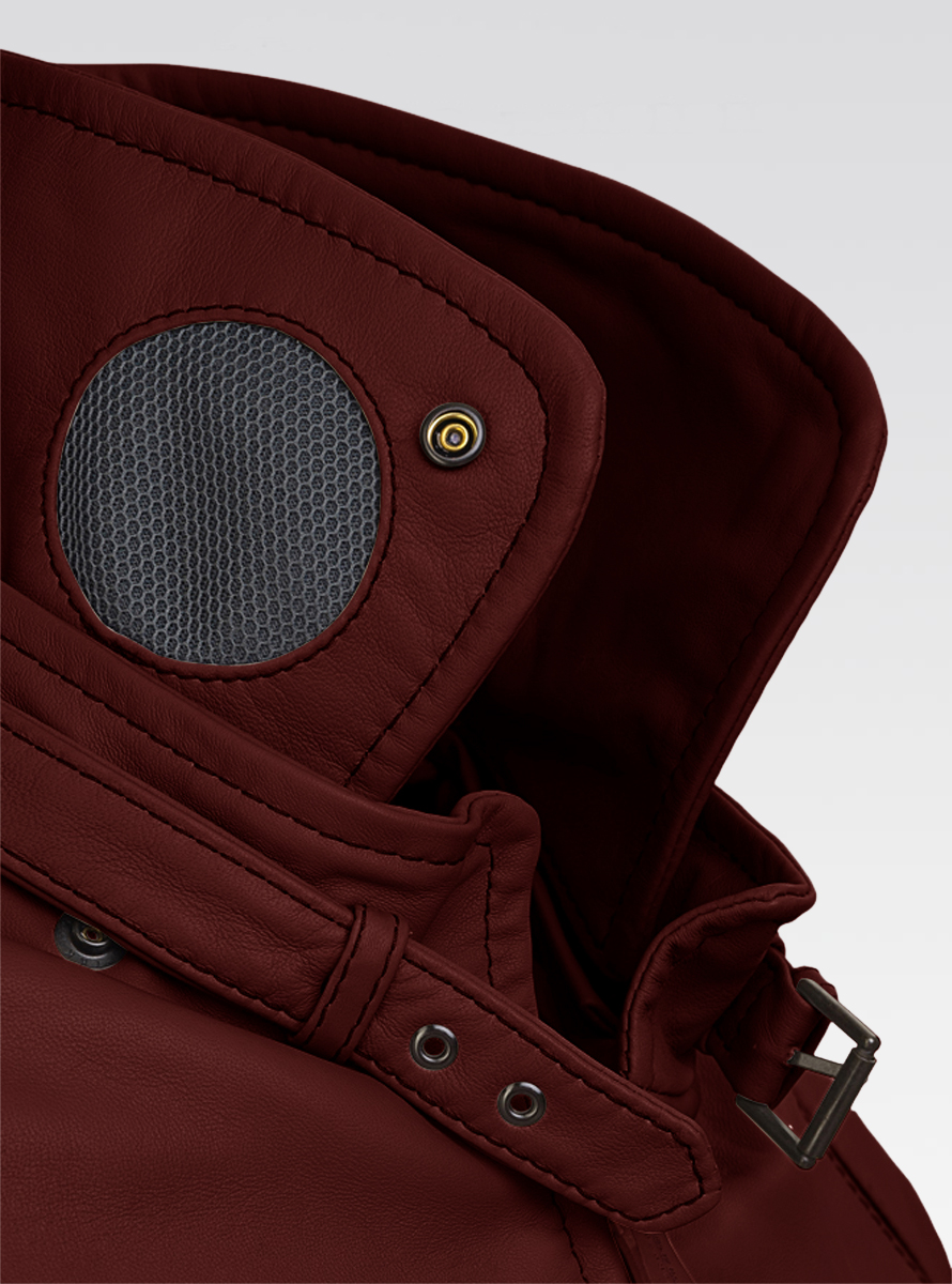 Heinz Bauer Cabriojacke Roadman dragon red