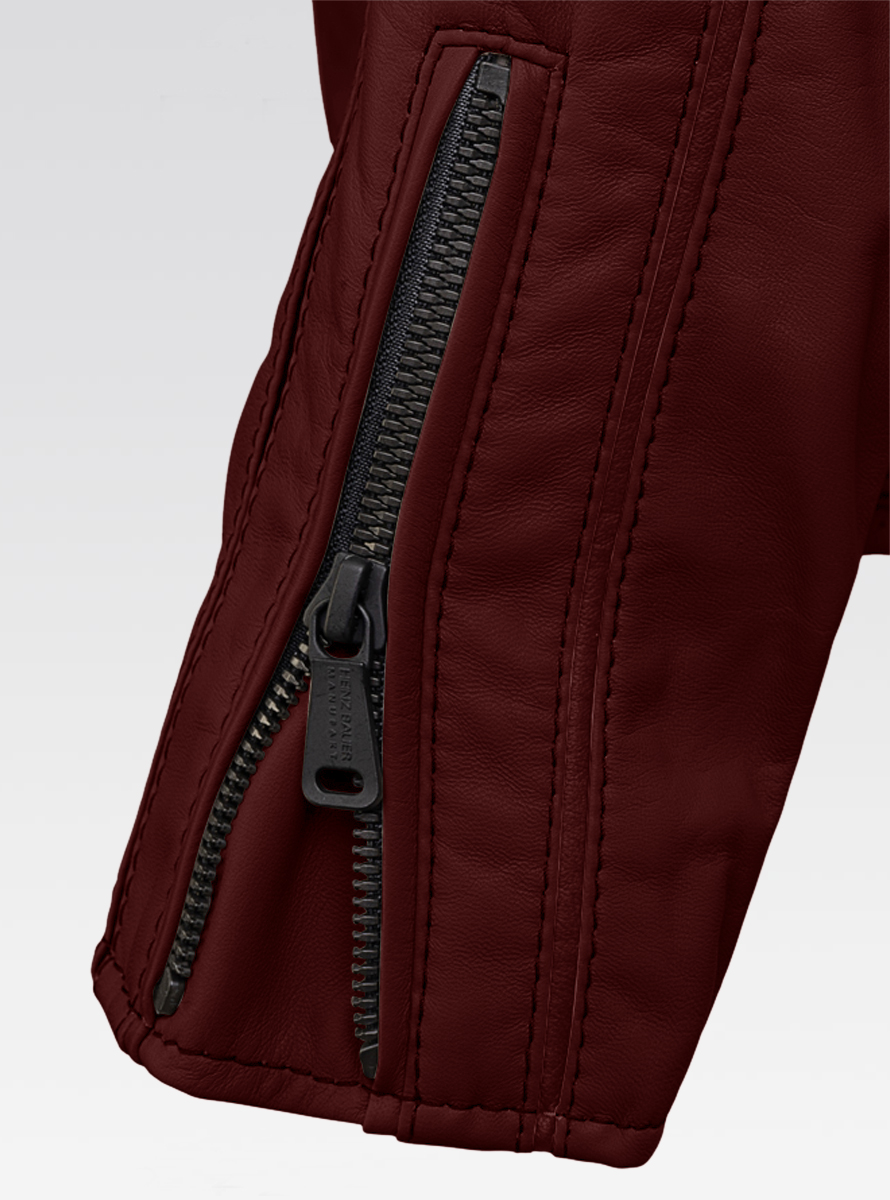 Heinz Bauer Cabriojacke Roadman dragon red