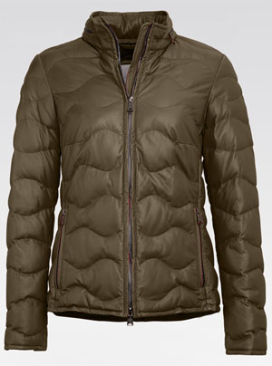 Heinz Bauer Lederjacke für Damen - Model Monterey acocado