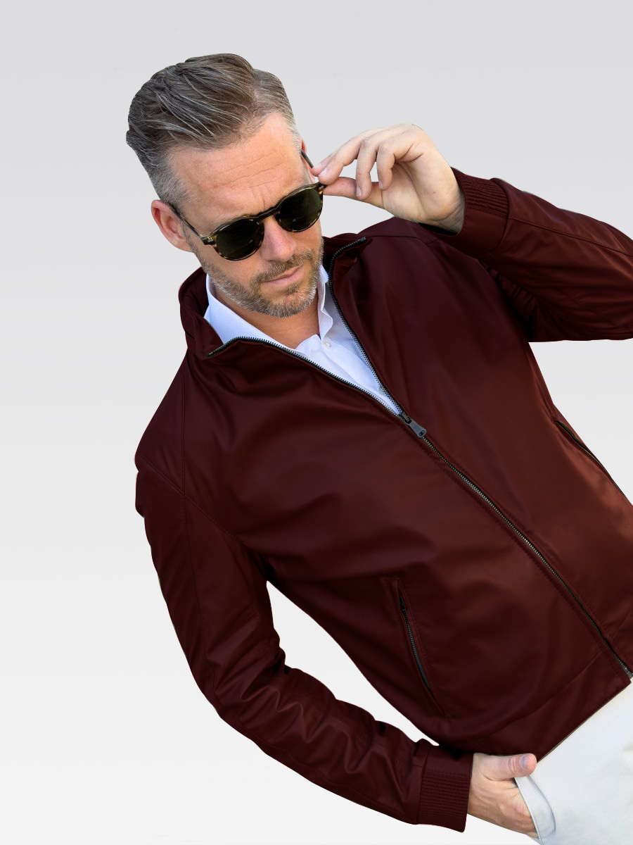 Heinz Bauer Cabriojacke Roadstar dragon red