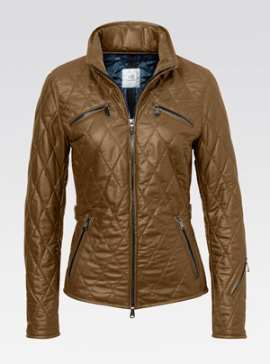 Heinz Bauer Lederjacke für Damen - Model Virginia bronze