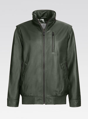 Heinz Bauer Lederjacke für Herren - Modell Gruman
