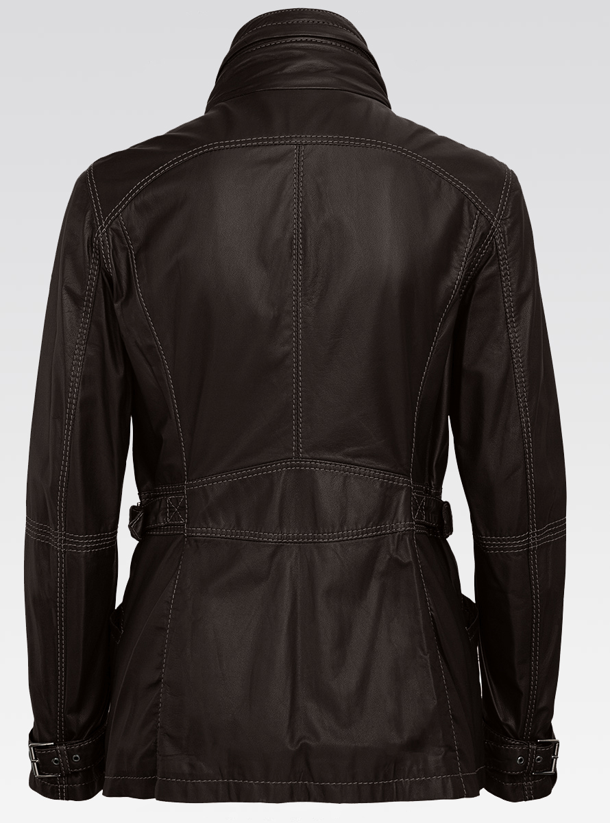 Heinz Bauer Cabriolederjacke Bluefire braun