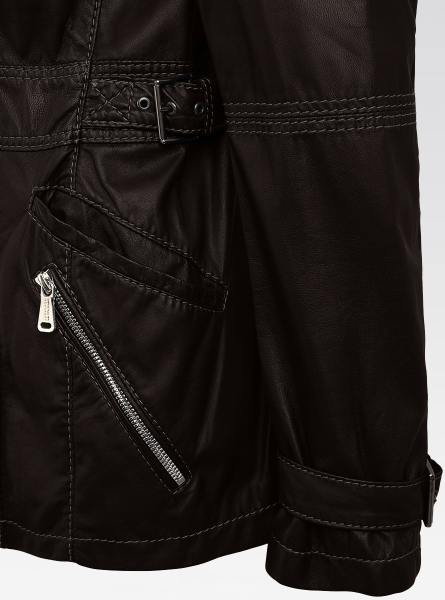 Heinz Bauer Cabriolederjacke Bluefire braun